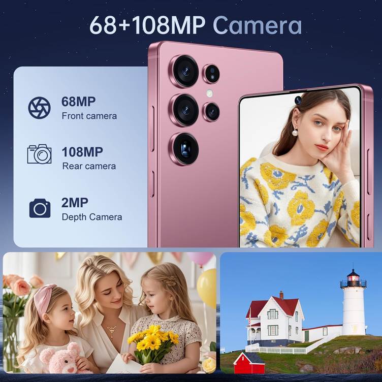 I25 Ultra Smartphone: Redefining Performance with 16GB RAM, 512GB Storage & Android 14