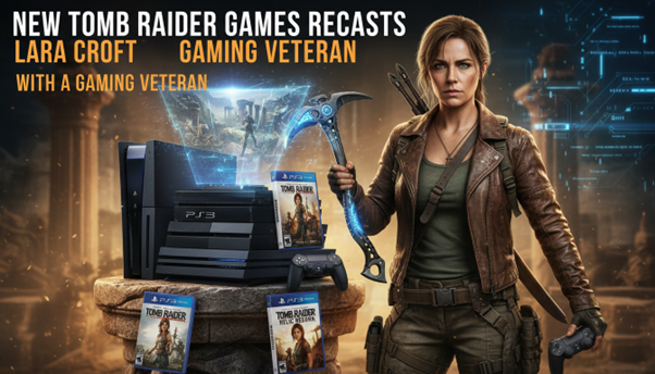 New Tomb Raider Games Recast Lara Croft with A Gaming Veteran